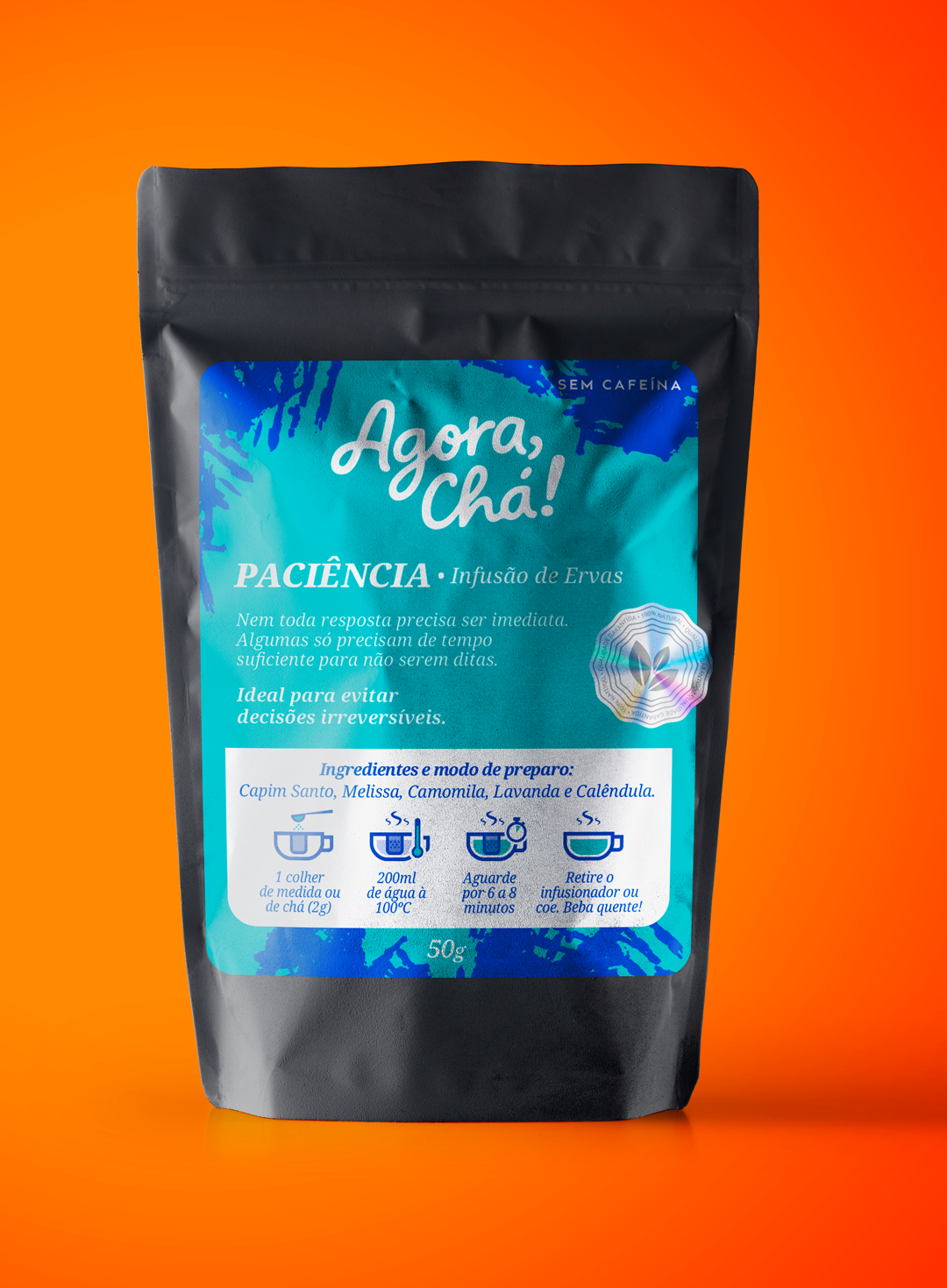 PACIÊNCIA - INFUSÃO DE ERVAS