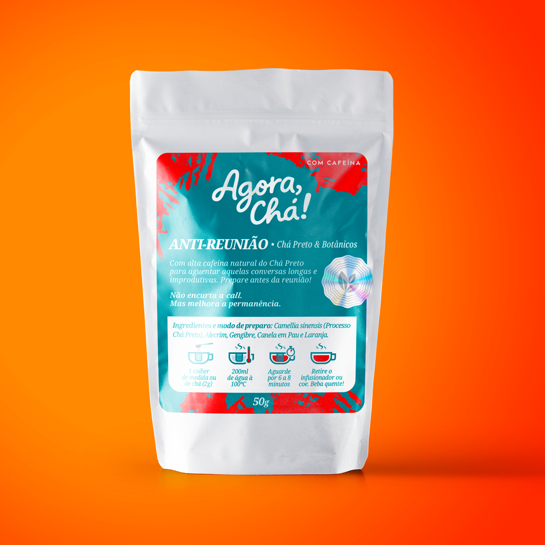 ANTI-REUNIÃO - CHÁ PRETO & BOTÂNICOS
