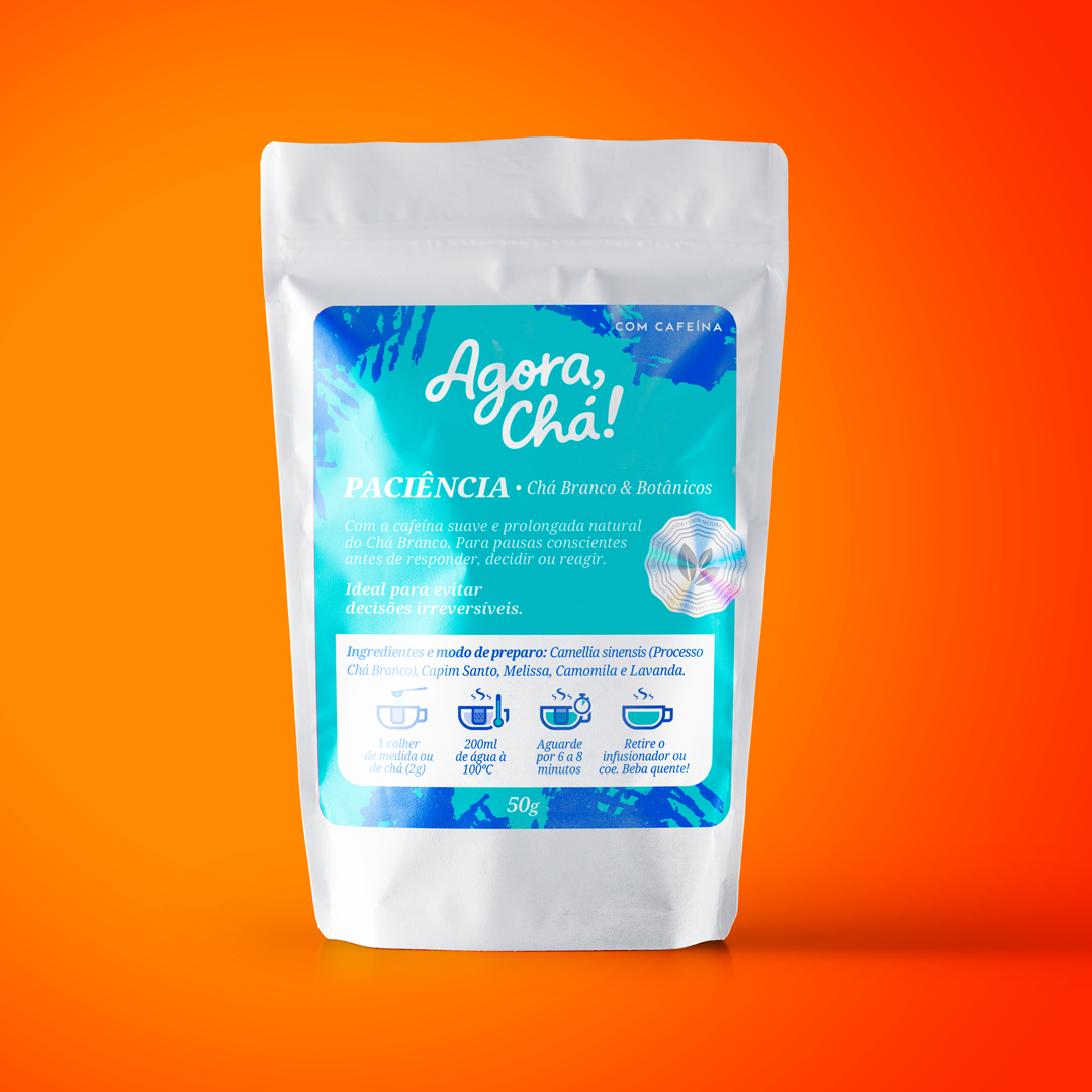 PACIÊNCIA - CHÁ BRANCO & BOTÂNICOS