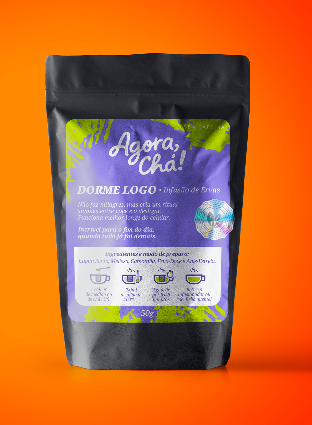 DORME LOGO - INFUSÃO DE ERVAS