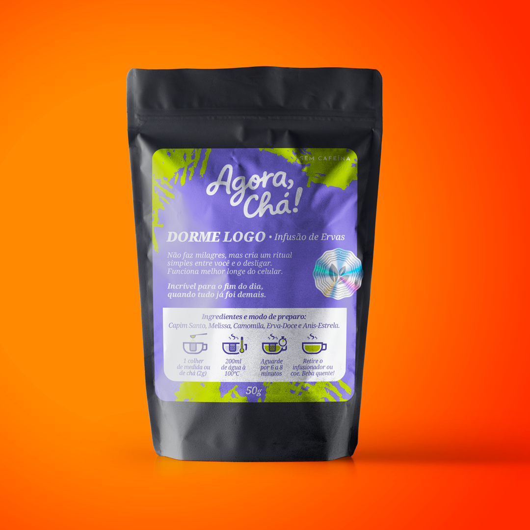 DORME LOGO - INFUSÃO DE ERVAS