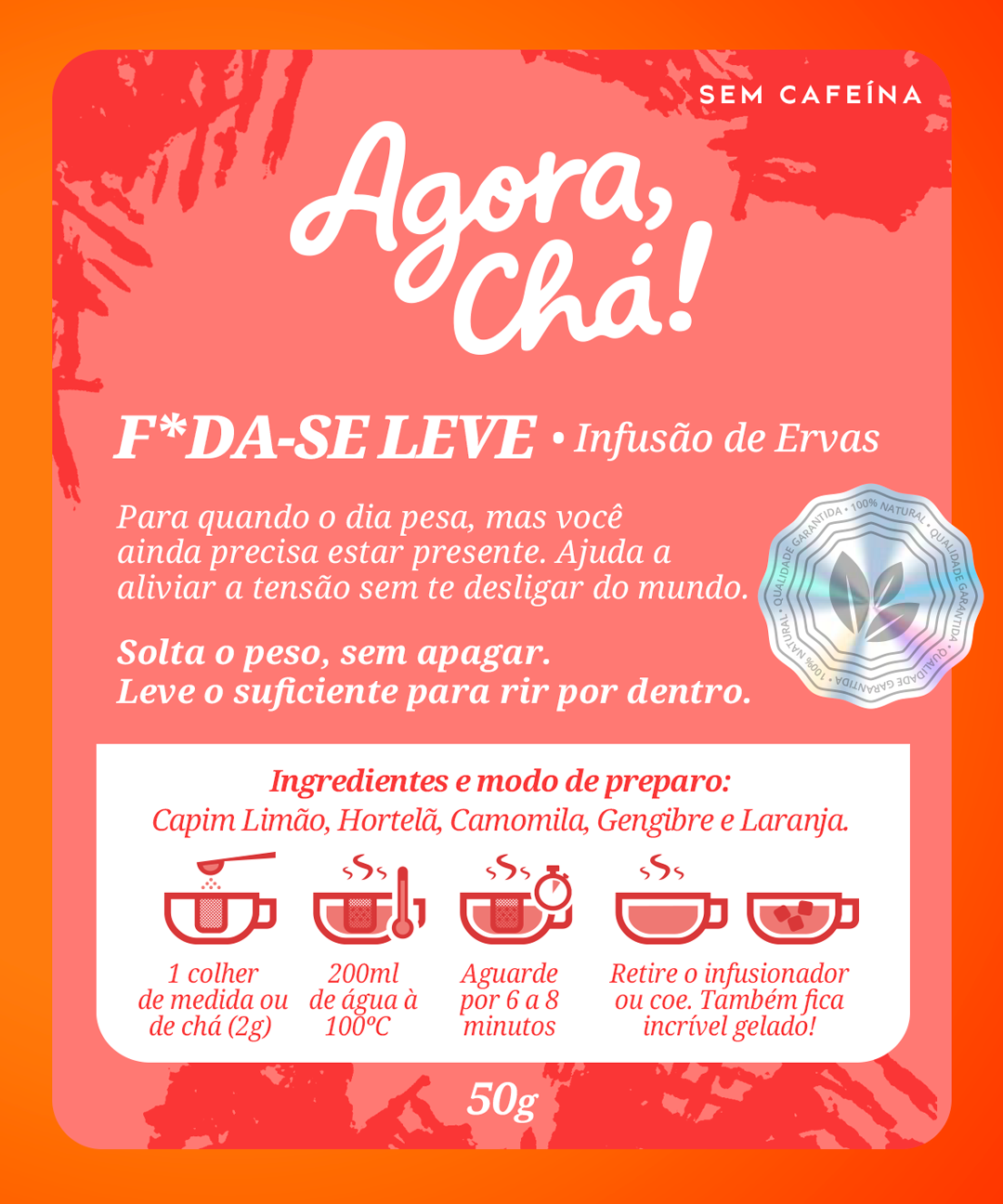 KIT/ HOME OFFICE - INFUSÃO DE ERVAS